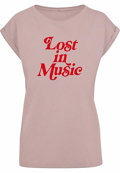 MisterTee T-Shirt "MisterTee Damen Ladies Lost In Music Tee" 1 Stk. tlg. günstig online kaufen