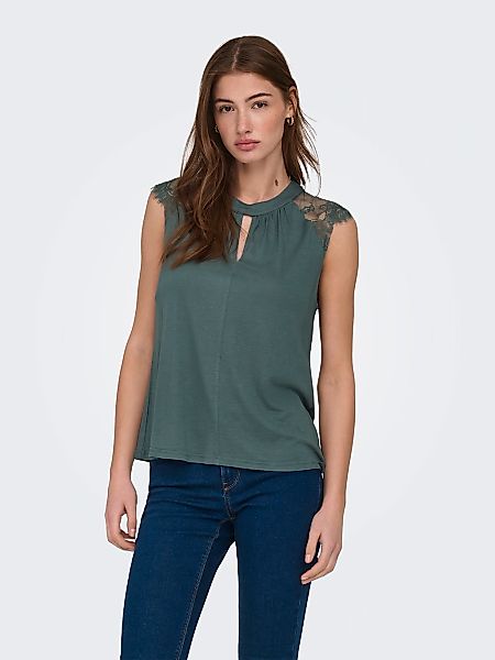 ONLY Kurzarmshirt "ONLNICOLA S/S TOP CS JRS" Viskose, regular fit, Rundhals günstig online kaufen