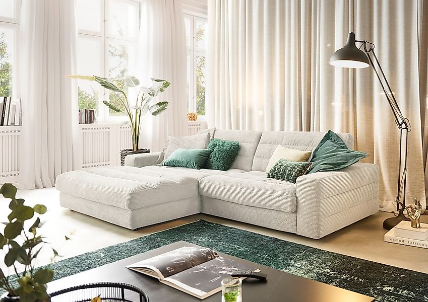 3C Candy Ecksofa »Stripes Mega-Sofa, bequem und komfortabel, L-Form«, Lose günstig online kaufen