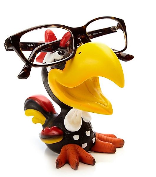 By Bers Dekoobjekt Gockel Tukan Brillenhalter f. Jung + Junggebliebene Bril günstig online kaufen