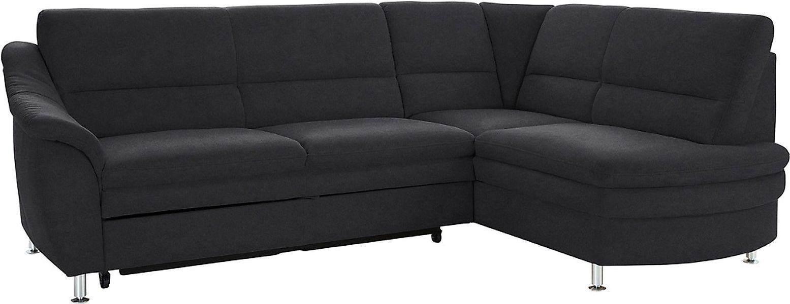 sit&more Ecksofa »Cardoso L-Form«, mit Federkern, wahlweise mit Bettfunktio günstig online kaufen