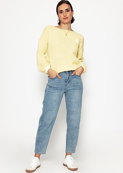 SASSYCLASSY Strickpullover Oversize Pullover Damen mit günstig online kaufen