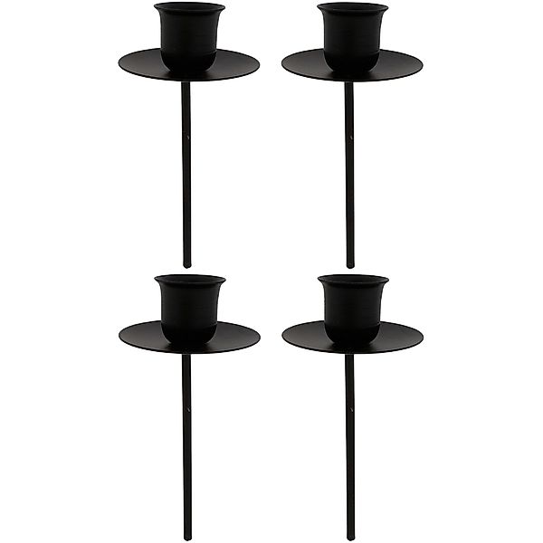 Annastore Kerzenhalter 4 x aus Metall günstig online kaufen