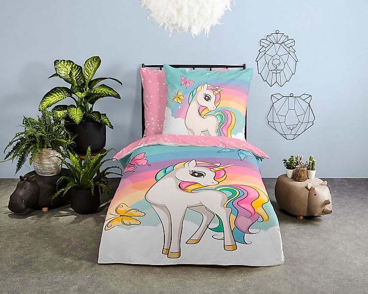 good morning Kinderbettwäsche Dash, Renforcé, 2 günstig online kaufen