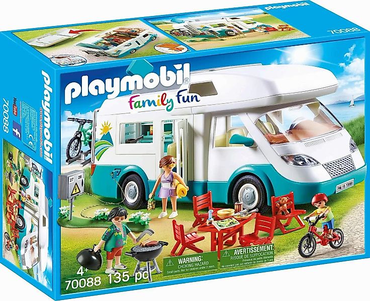 Playmobil® Familien-Wohnmobil, Family Fun Konstruktions-Spielset, (135 günstig online kaufen