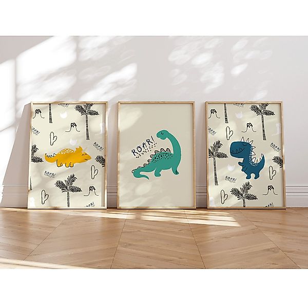 MeinBaby123® Poster Dinosaurier Poster, Dinosaurier Bilder, günstig online kaufen