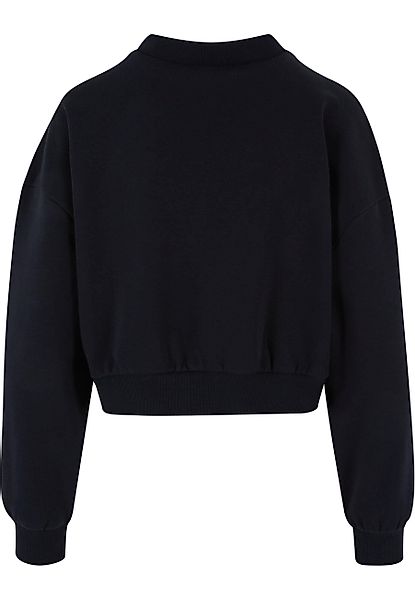 URBAN CLASSICS Rundhalsshirt "Urban Classics Damen Ladies Cropped V-Neck", günstig online kaufen