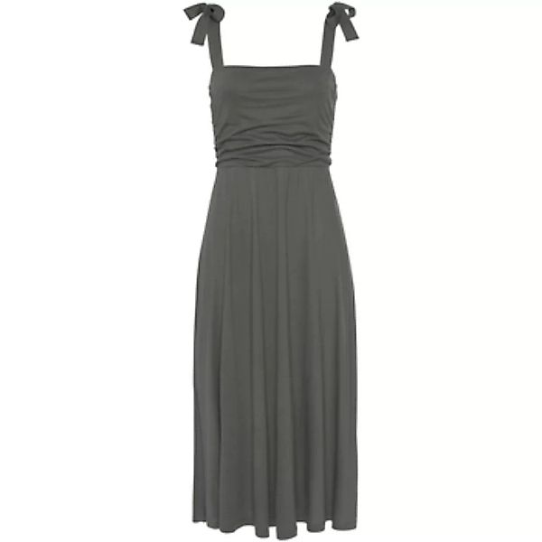 Lascana  Kleider Halblanges Sommerkleid Olive günstig online kaufen