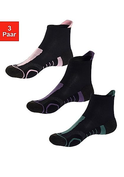 LASCANA ACTIVE Wandersocken (Packung, 3-Paar) mit verstärkten Belastungszon günstig online kaufen