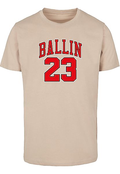 MisterTee Kurzarmshirt "MisterTee Herren Ballin 23 Tee", (1 tlg.) günstig online kaufen