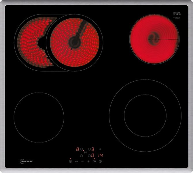 NEFF Elektro-Kochfeld "T16SBN1L0" mit einfacher Touch Control Bedienung günstig online kaufen