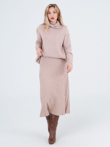 YC Fashion & Style Strickrock Rippstrick Rock in Midilänge – elastischer Bu günstig online kaufen