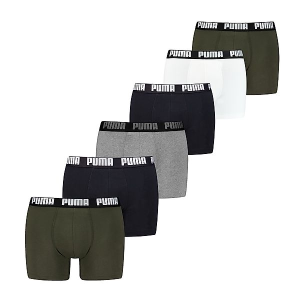 PUMA Boxershorts "PUMA MEN EVERYDAY BOXER 6P ECOM" 6er Pack, Elastischer Lo günstig online kaufen