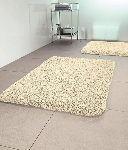 spirella Badematte HIGHLAND, Höhe 40 mm, Badteppich Hochflor, 100% Polyeste günstig online kaufen