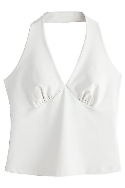 Next Kurzarmbluse Ärmelloses Neckholder-Oberteil, Brautmode (1-tlg) günstig online kaufen