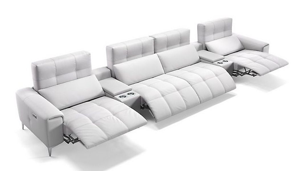 Sofanella 4-Sitzer Leder SALENTO, Heimkinosofa, Kinocouch, Funktionssofa, K günstig online kaufen