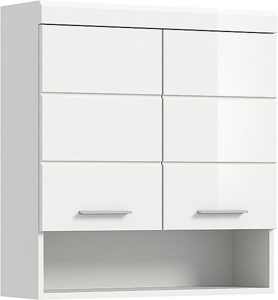 INOSIGN Hängeschrank SIENA, Breite 74cm, 2 Türen, 1 offenes Fächer, MDF-Fro günstig online kaufen