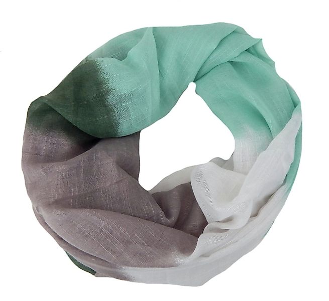 Ella Jonte Loop, orange blau grün oder rosa Batik Schlauchschal günstig online kaufen