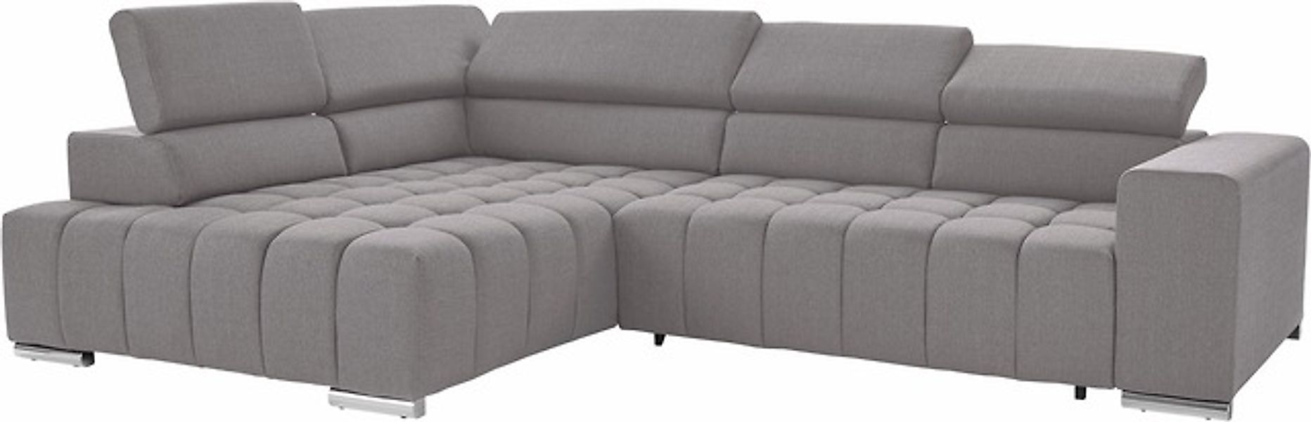 exxpo - sofa fashion Ecksofa »Elias, aktuelle Kreuzsteppung im Sitz, bequem günstig online kaufen