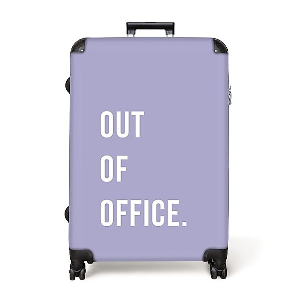 NoBoringSuitcases.com© Hartschalen-Trolley Zitate - Außer Haus günstig online kaufen