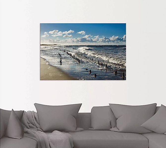 Artland Wandbild "An der Küste der Ostsee", Küste, (1 St.) günstig online kaufen