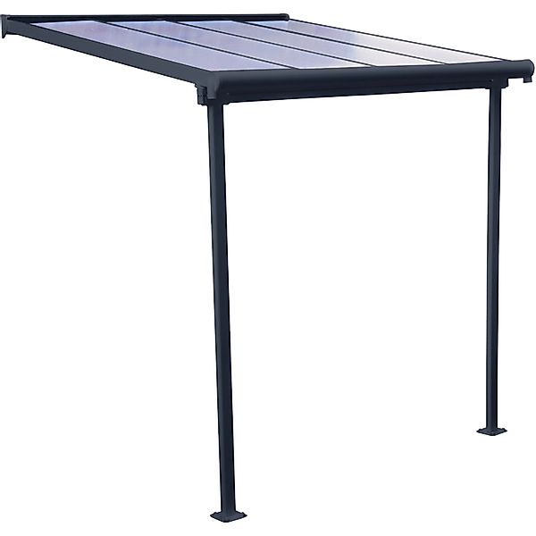 Palram Terrassendach Sierra B x T: 230 cm x 230 cm Grau günstig online kaufen