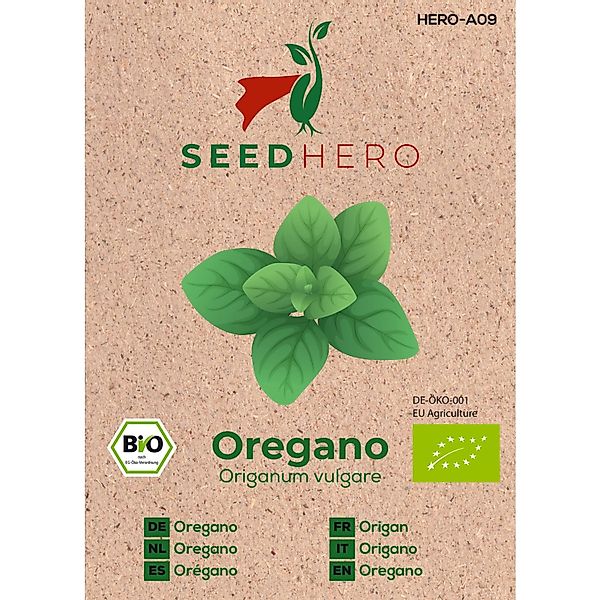 Seedhero BIO Oregano Dost Samen günstig online kaufen