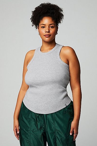 Fabletics Tanktop High Neck Rib mit integriertem BH mit integriertem BH günstig online kaufen