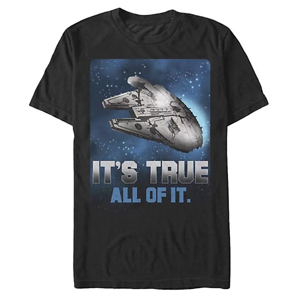 Star Wars - The Force Awakens - Millennium Falcon Space Truth - Männer T-Sh günstig online kaufen