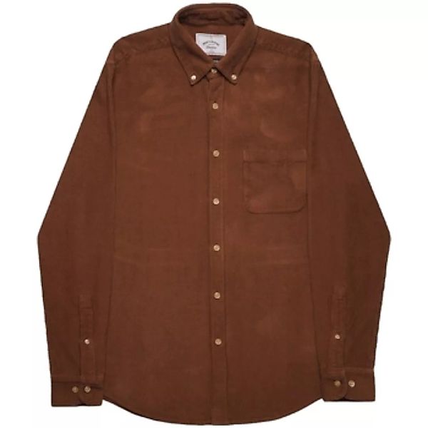 Portuguese Flannel  Hemdbluse Lobo Shirt - Brown günstig online kaufen