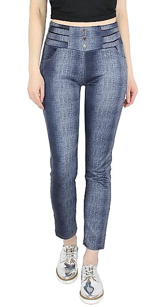 dy_mode Treggings Damen Röhrenhose Treggings Jeans günstig online kaufen
