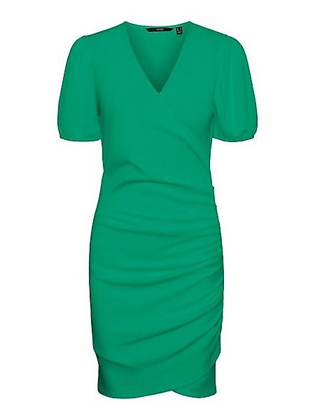 Vero Moda Shirtkleid (knielang, 1-tlg) VMELISA S/S WRAP DRESS LCS JRS günstig online kaufen