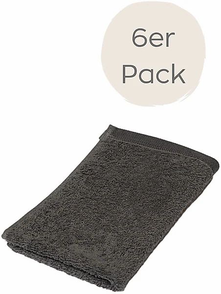 Wewo fashion Gästehandtücher »9517G«, (Packung, 6 St., 6er Set Gästehandtüc günstig online kaufen