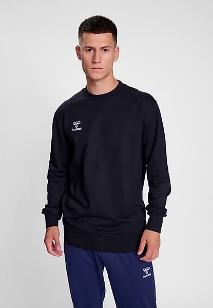 hummel Sweatshirt Regular Fit Sweatstoff Rundhalsausschnitt günstig online kaufen