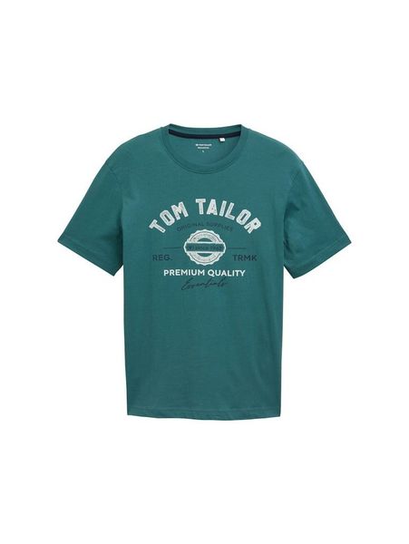 TOM TAILOR T-Shirt mit großem Logofrontprint günstig online kaufen