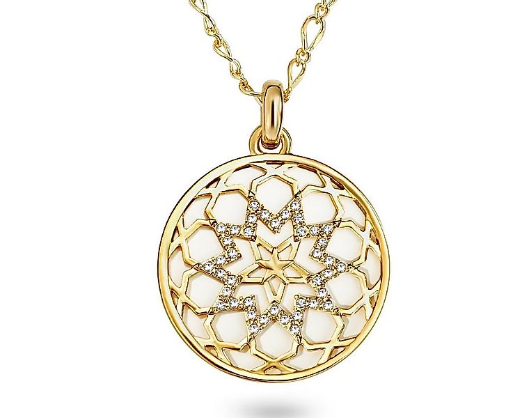 Lulu & Jane Collier gelbgold, verziert mit Kristallen von Swarovski® günstig online kaufen