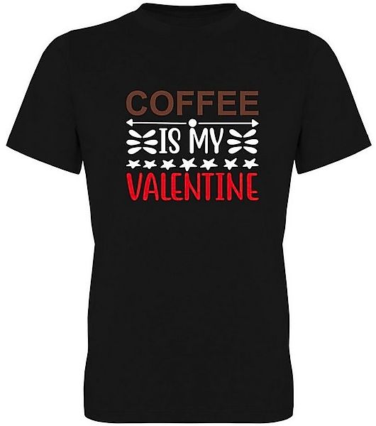 G-graphics T-Shirt Coffee is my Valentine Herren T-Shirt, mit Frontprint, f günstig online kaufen