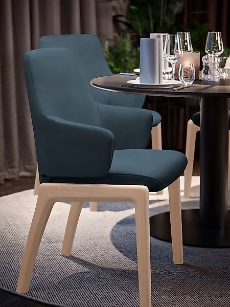 Stressless "Laurel" () Low Back mit Armlehne, Größe L, mit abgerundeten Bei günstig online kaufen