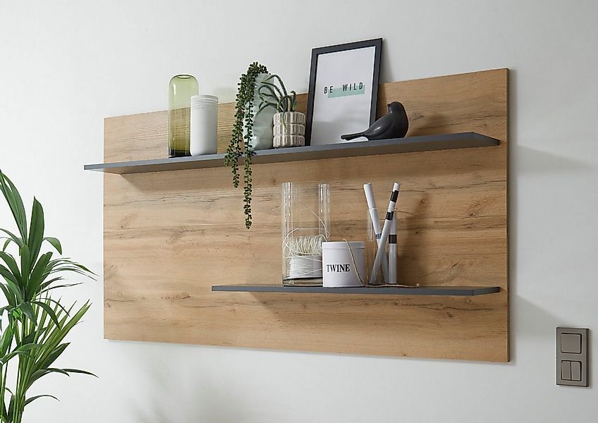 Home affaire Wandregal City/Giron, modernes Wandboard, Wandhalter mit Ablag günstig online kaufen