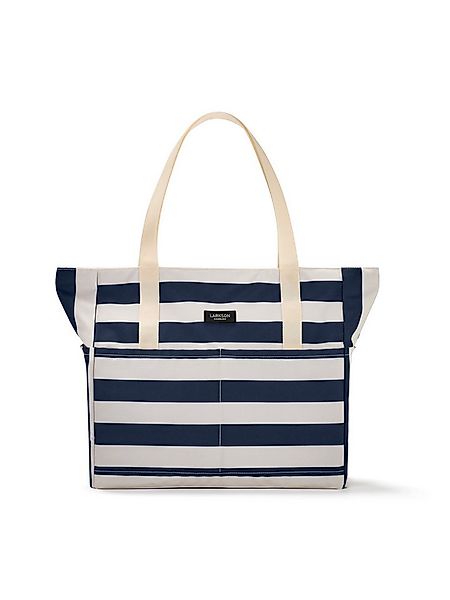 LARKSON Strandtasche Linn Strandtasche mit Reißverschluss (1-tlg), Große Be günstig online kaufen