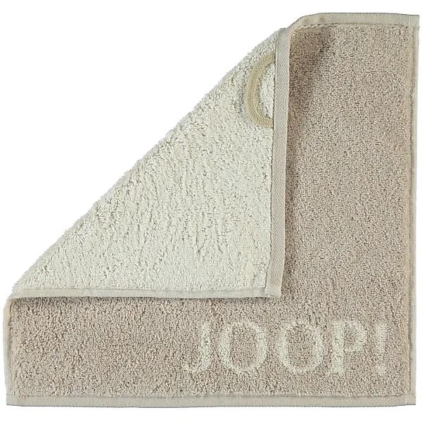 JOOP! Classic - Doubleface 1600 - Farbe: Sand - 30 - Seiflappen 30x30 cm günstig online kaufen