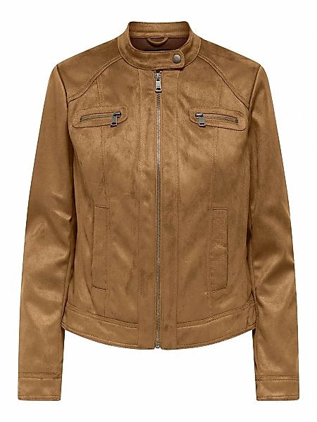 ONLY Lederimitatjacke "ONLBANDIT FAUX SUEDE JACKET OTW", ohne Kapuze günstig online kaufen
