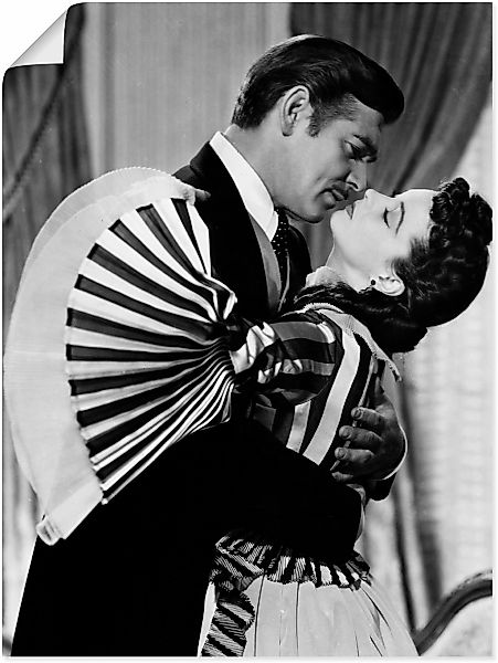 Artland Poster "Vom Winde verweht 1939 III" Film 1 Stk. tlg. als Leinwandbi günstig online kaufen