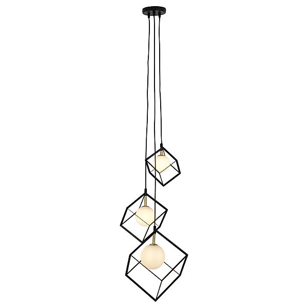 Näve Pendelleuchte Cadre 3-flammig 147 cm günstig online kaufen