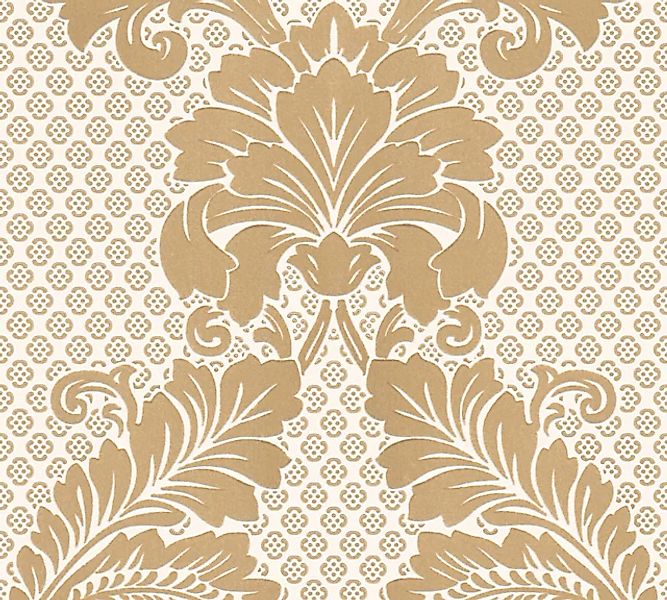 Bricoflor Neobarock Tapete mit Nostalgie Muster Ornament Vliestapete mit Vi günstig online kaufen