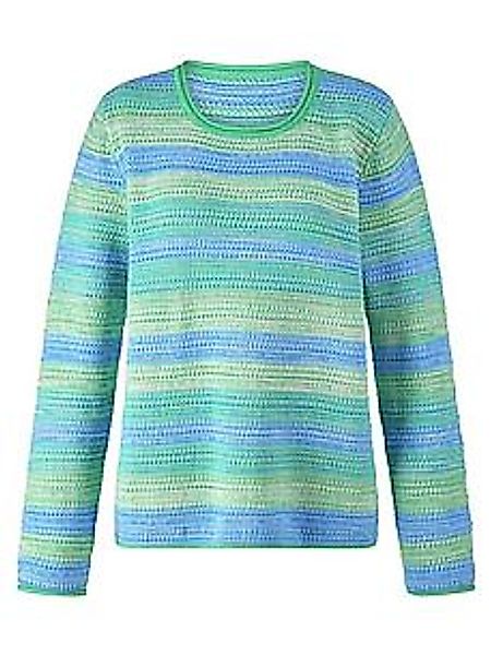 Rundhals-Pullover Emilia Lay blau günstig online kaufen