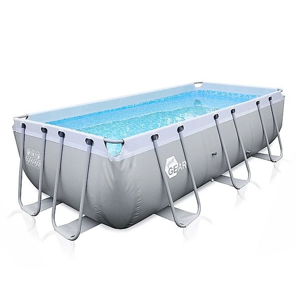 yourGEAR Rechteckpool Familien Pool 4x2x1m Stahlrahmenbecken günstig online kaufen