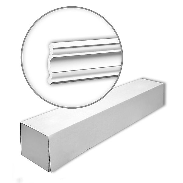 PROFHOME 650115 Eckleisten 1 Karton Set mit 10 Zierleisten 20 m Weiß günstig online kaufen