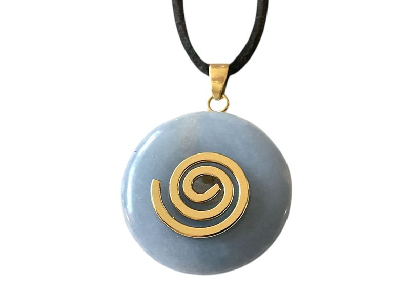 Steinfixx® Lange Kette echter Edelsteindonut 30 günstig online kaufen