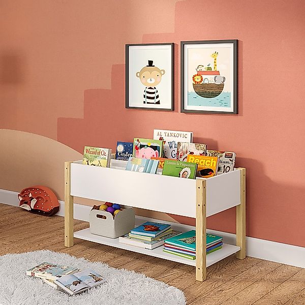 Bellabino Kinderregal Teme, Bücherregal, Spielzeugregal, 4 günstig online kaufen